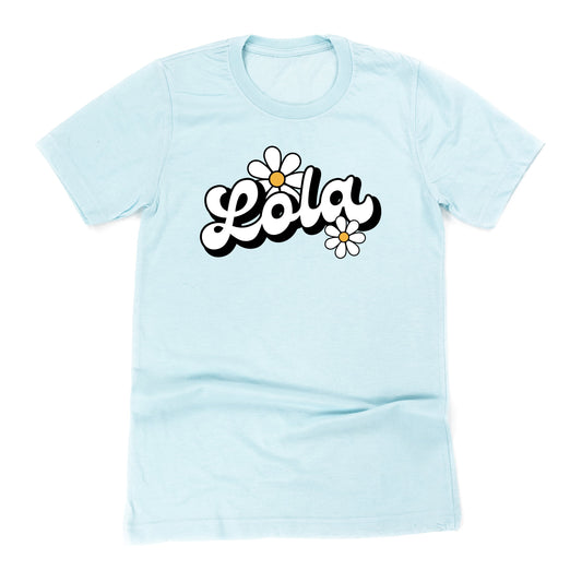 DAISY - LOLA - w/ Full Daisy on Back - Unisex Tee