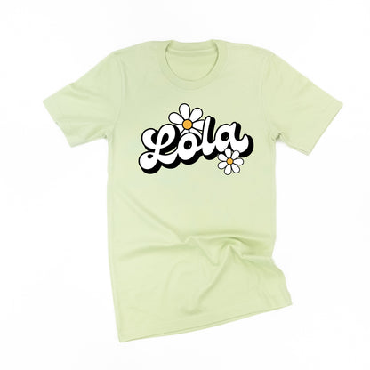 DAISY - LOLA - w/ Full Daisy on Back - Unisex Tee