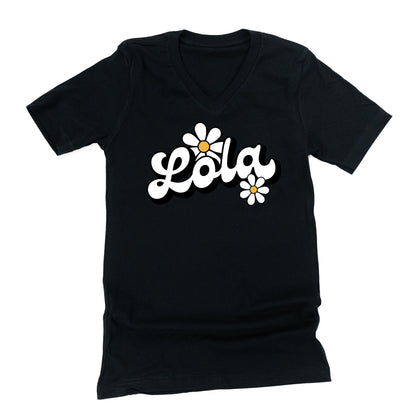 DAISY - LOLA - w/ Full Daisy on Back - Unisex Tee