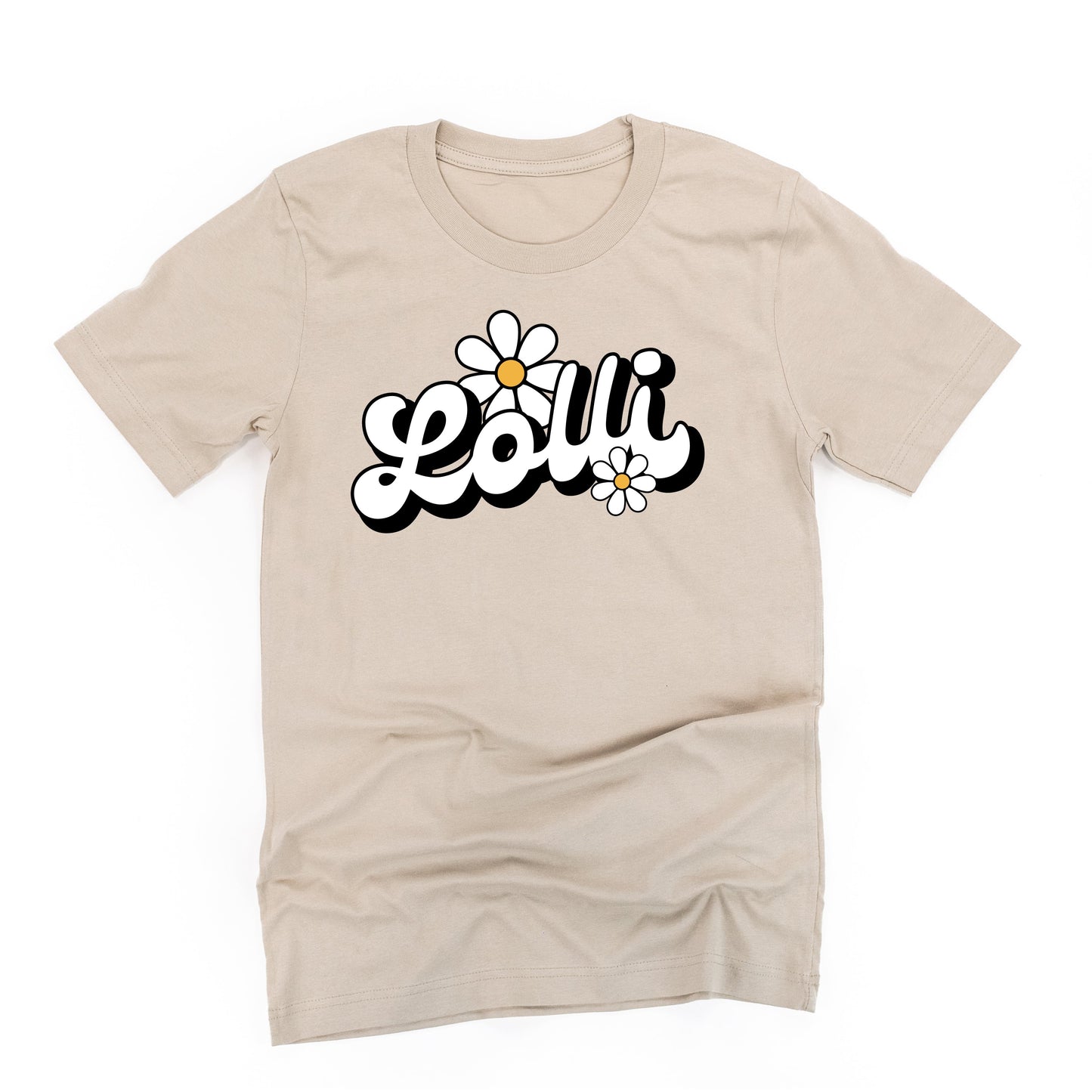 DAISY - LOLLI - w/ Full Daisy on Back - Unisex Tee