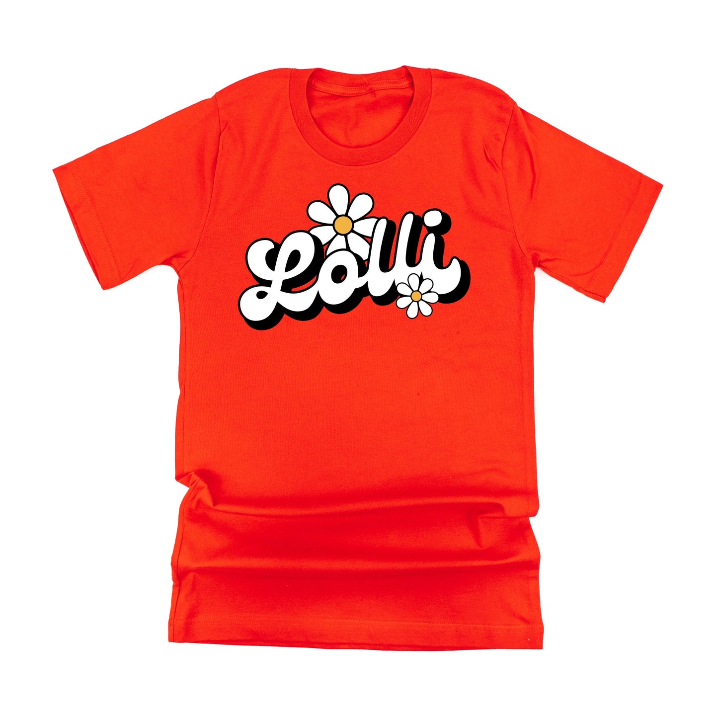 DAISY - LOLLI - w/ Full Daisy on Back - Unisex Tee