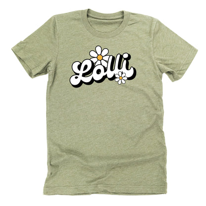 DAISY - LOLLI - w/ Full Daisy on Back - Unisex Tee