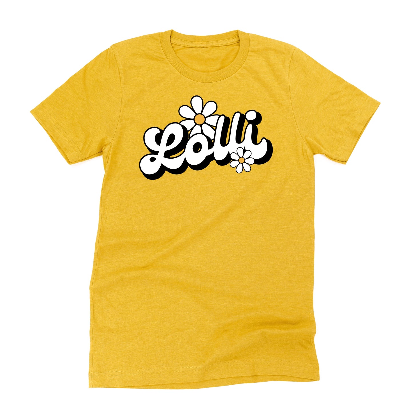 DAISY - LOLLI - w/ Full Daisy on Back - Unisex Tee