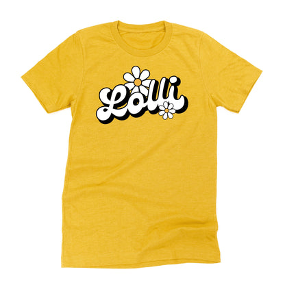 DAISY - LOLLI - w/ Full Daisy on Back - Unisex Tee