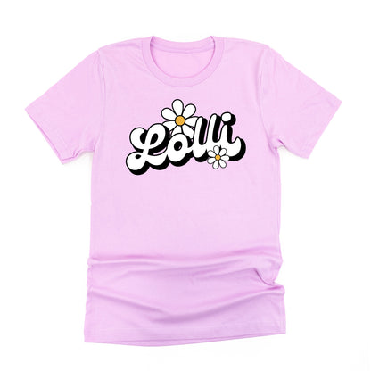 DAISY - LOLLI - w/ Full Daisy on Back - Unisex Tee