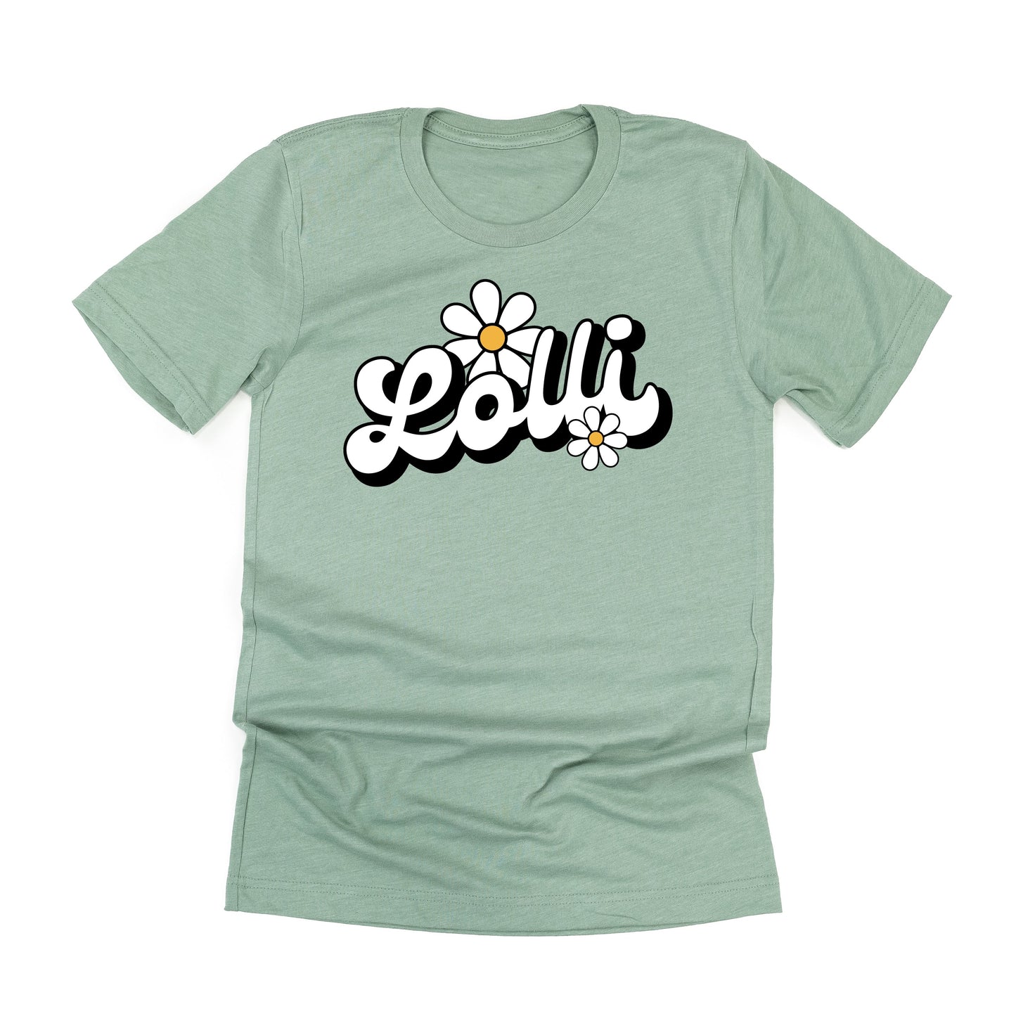 DAISY - LOLLI - w/ Full Daisy on Back - Unisex Tee