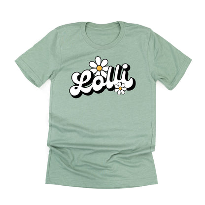 DAISY - LOLLI - w/ Full Daisy on Back - Unisex Tee