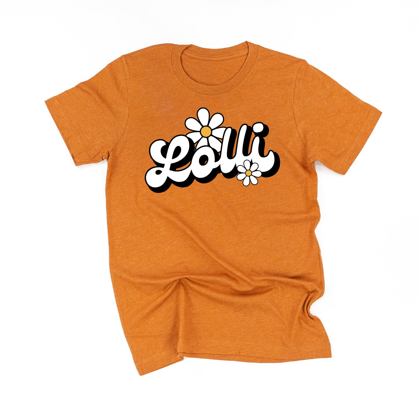 DAISY - LOLLI - w/ Full Daisy on Back - Unisex Tee