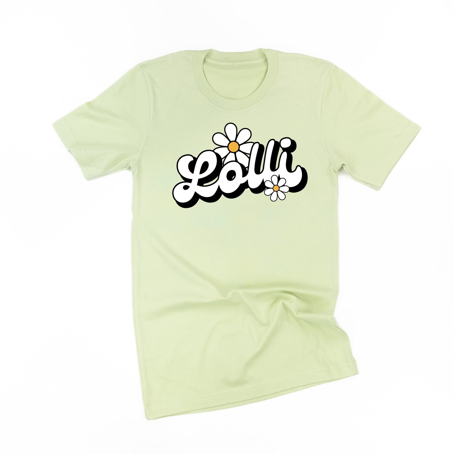 DAISY - LOLLI - w/ Full Daisy on Back - Unisex Tee