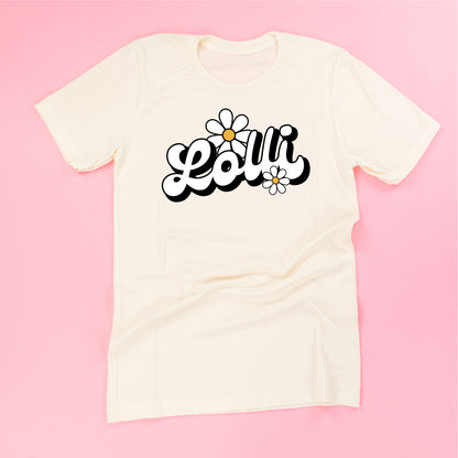 DAISY - LOLLI - w/ Full Daisy on Back - Unisex Tee