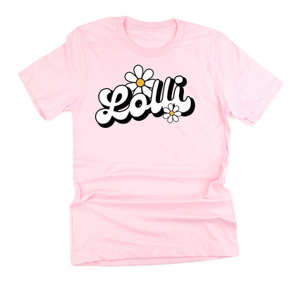 DAISY - LOLLI - w/ Full Daisy on Back - Unisex Tee