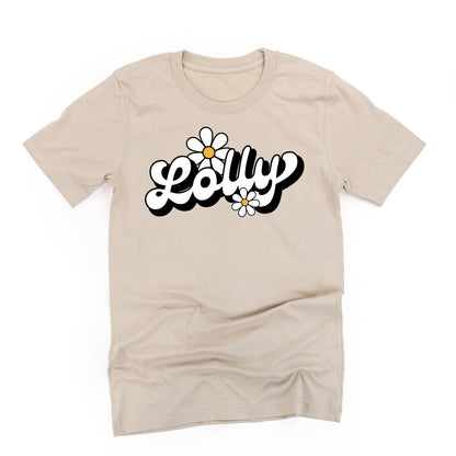 DAISY - LOLLY - w/ Full Daisy on Back - Unisex Tee