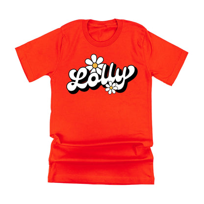 DAISY - LOLLY - w/ Full Daisy on Back - Unisex Tee