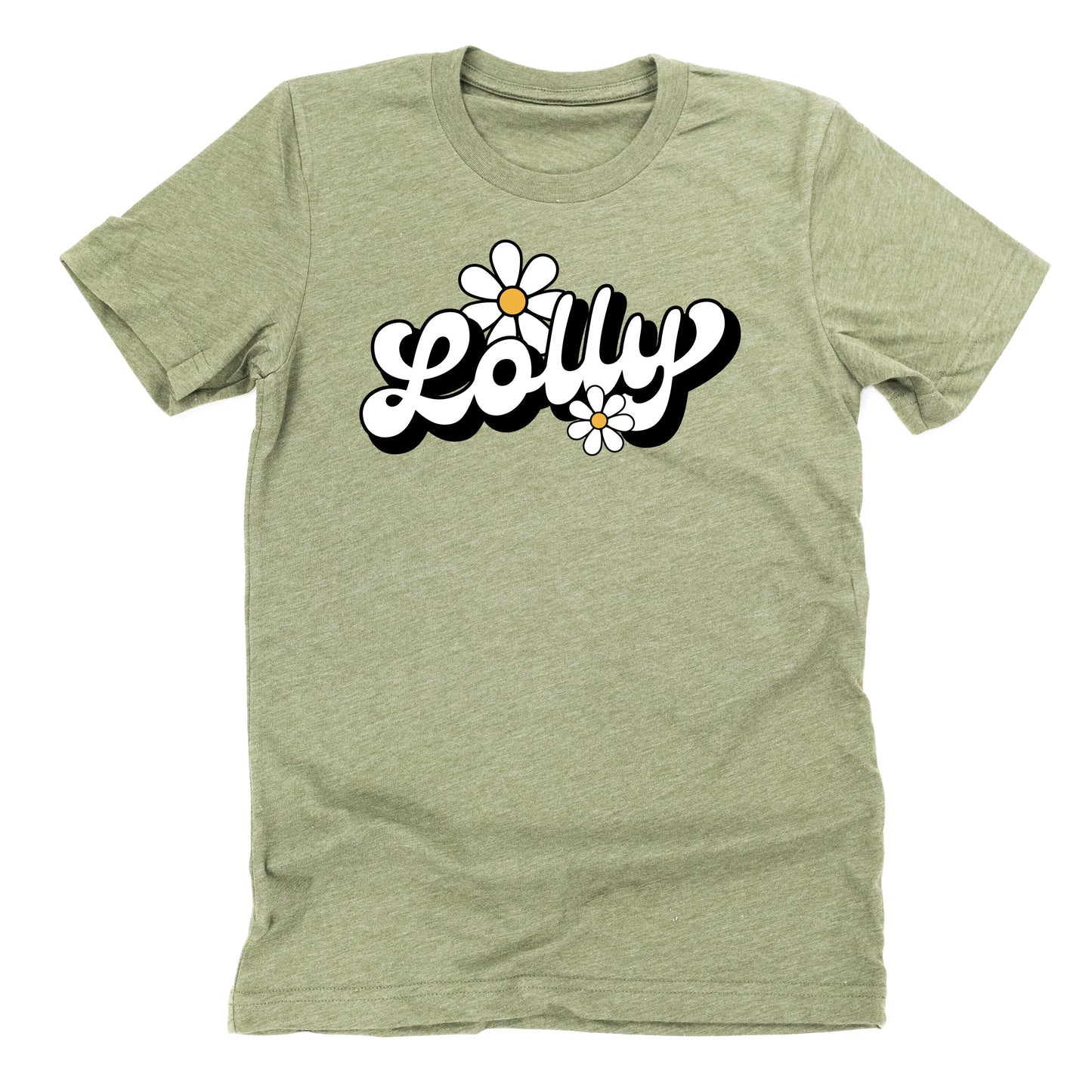 DAISY - LOLLY - w/ Full Daisy on Back - Unisex Tee