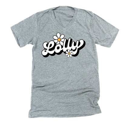 DAISY - LOLLY - w/ Full Daisy on Back - Unisex Tee