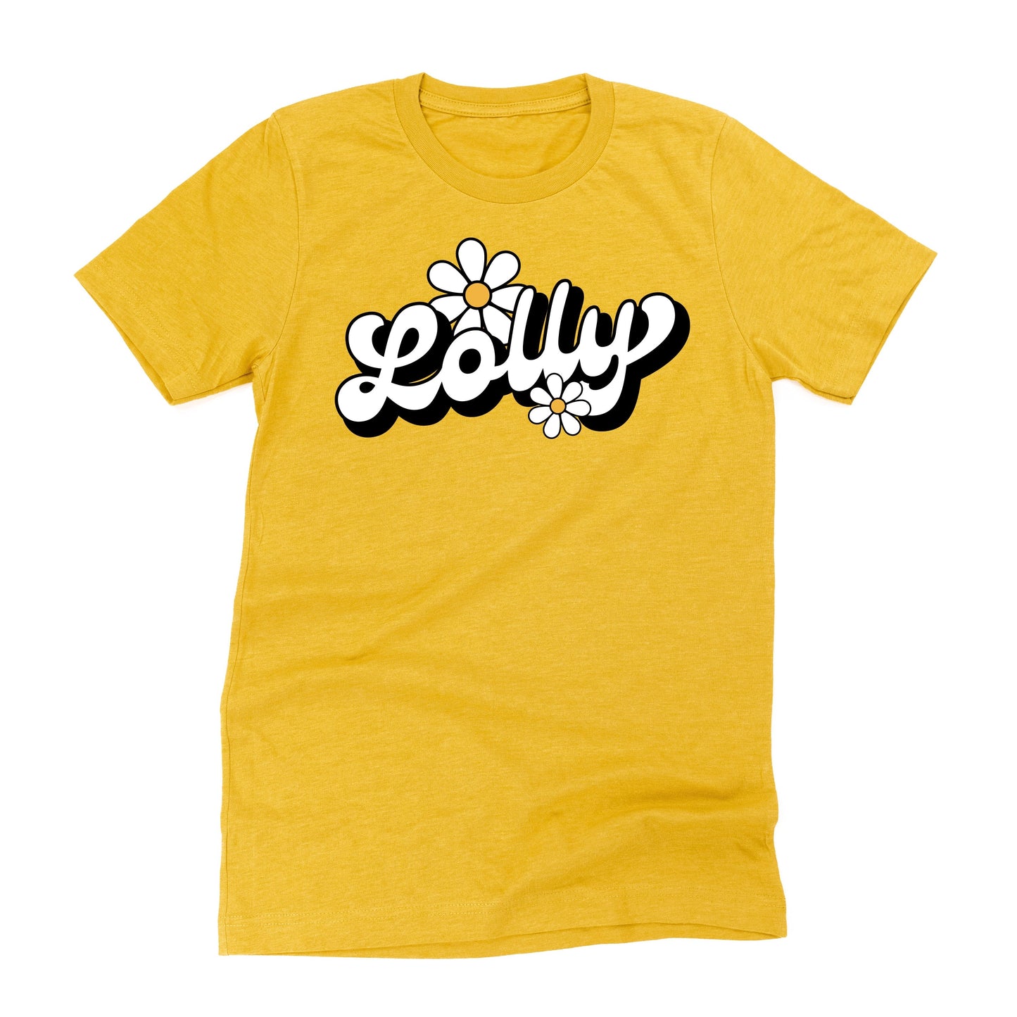 DAISY - LOLLY - w/ Full Daisy on Back - Unisex Tee