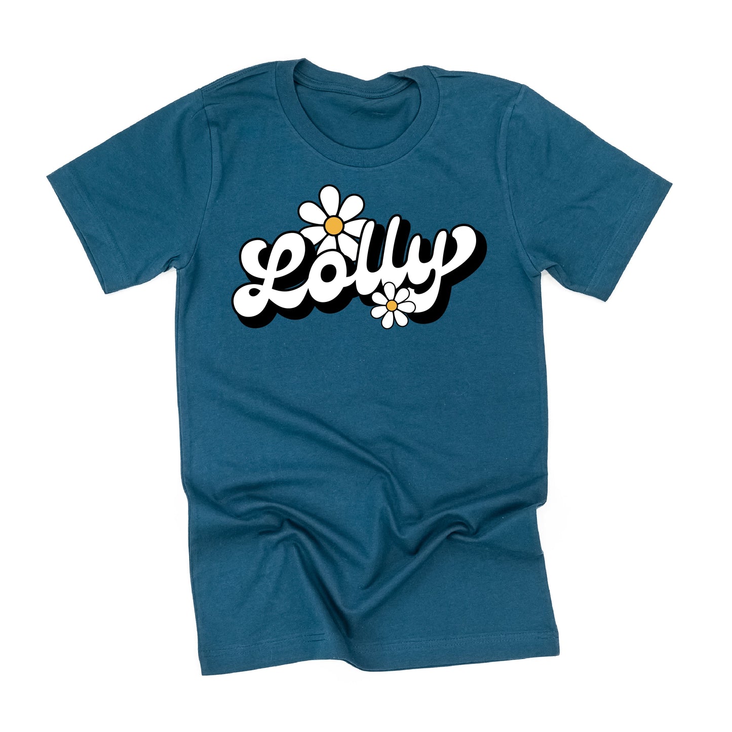 DAISY - LOLLY - w/ Full Daisy on Back - Unisex Tee