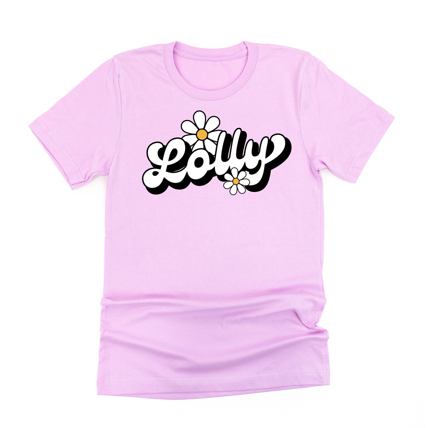 DAISY - LOLLY - w/ Full Daisy on Back - Unisex Tee