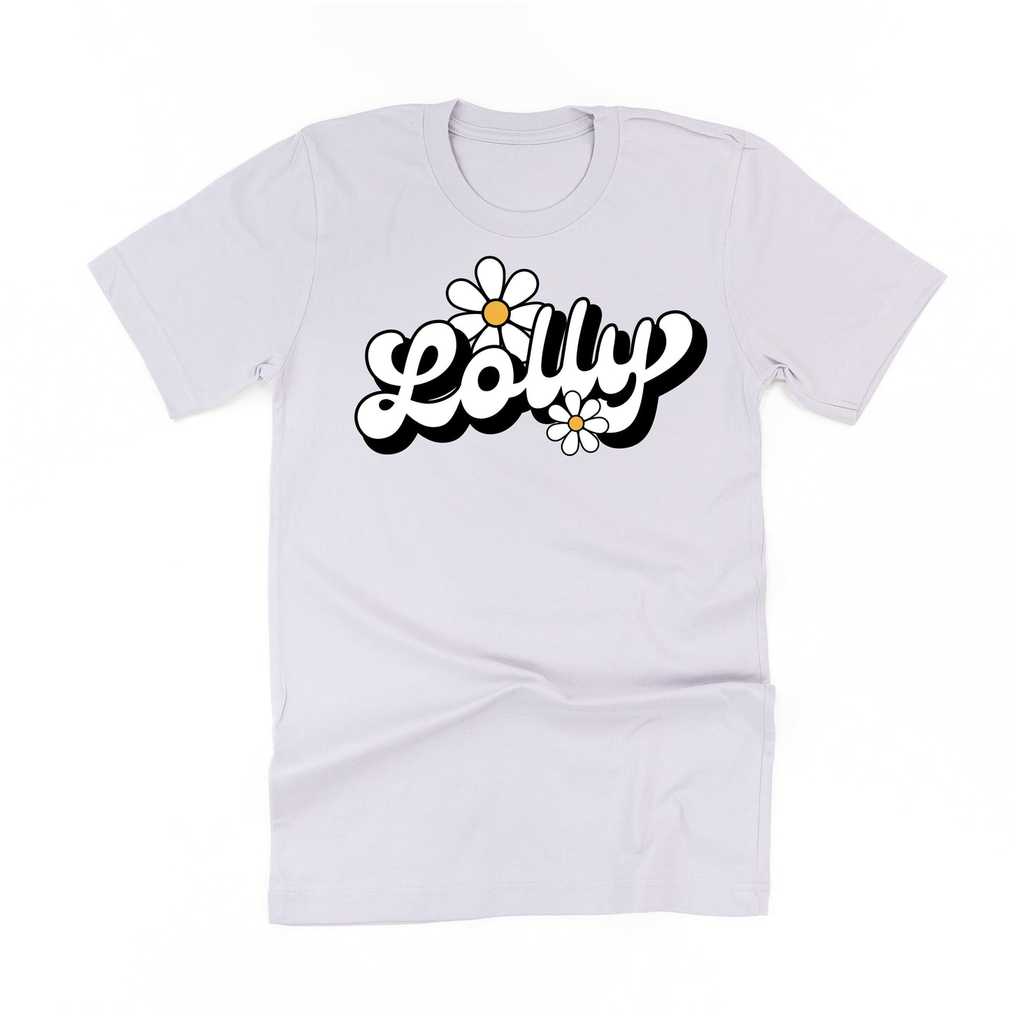 DAISY - LOLLY - w/ Full Daisy on Back - Unisex Tee