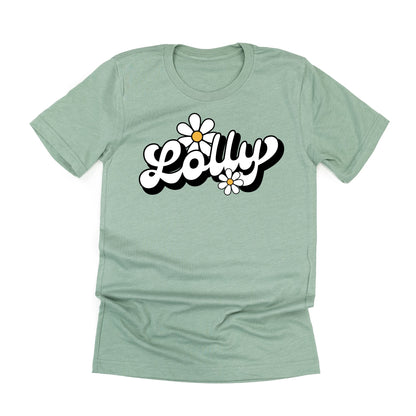 DAISY - LOLLY - w/ Full Daisy on Back - Unisex Tee