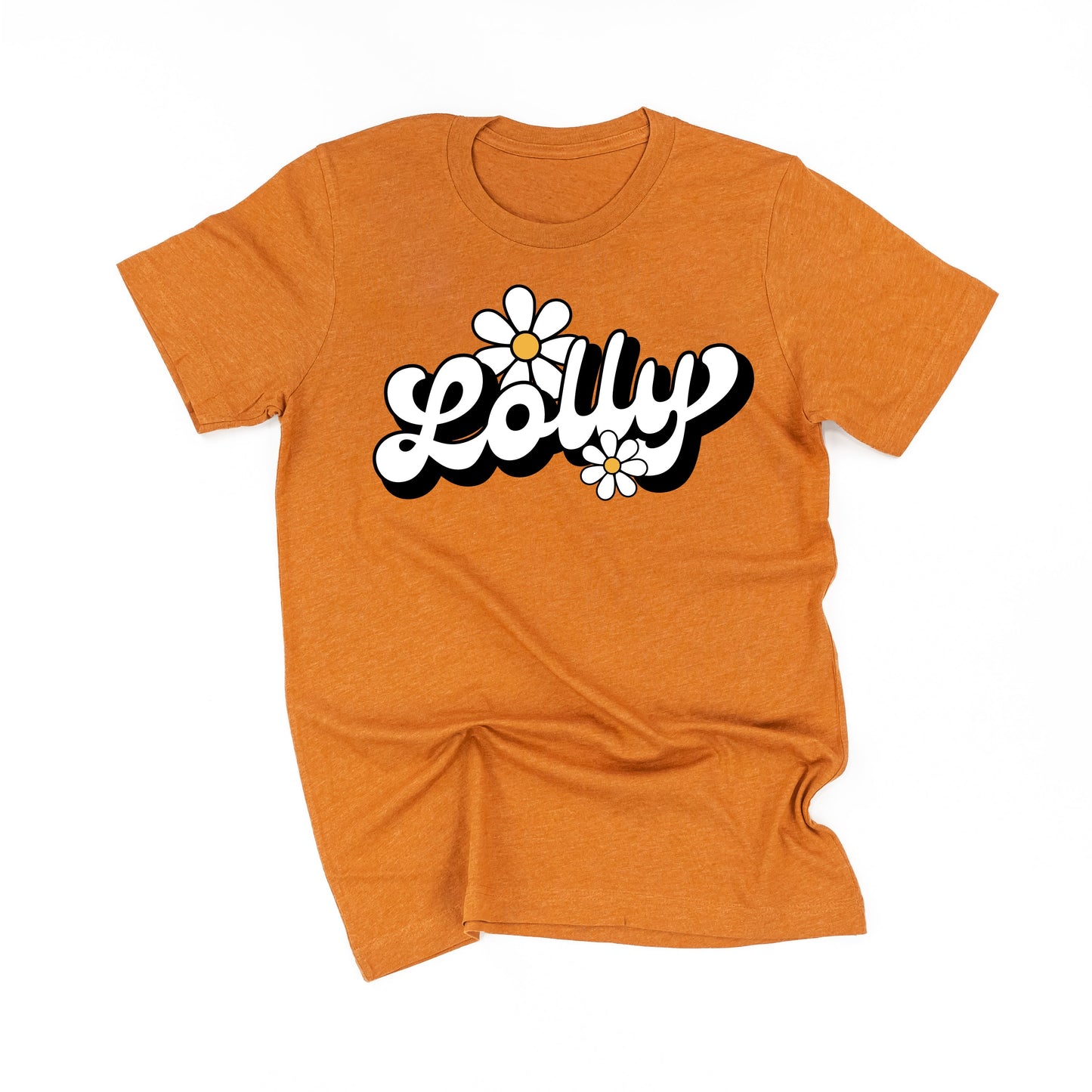 DAISY - LOLLY - w/ Full Daisy on Back - Unisex Tee