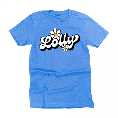 DAISY - LOLLY - w/ Full Daisy on Back - Unisex Tee