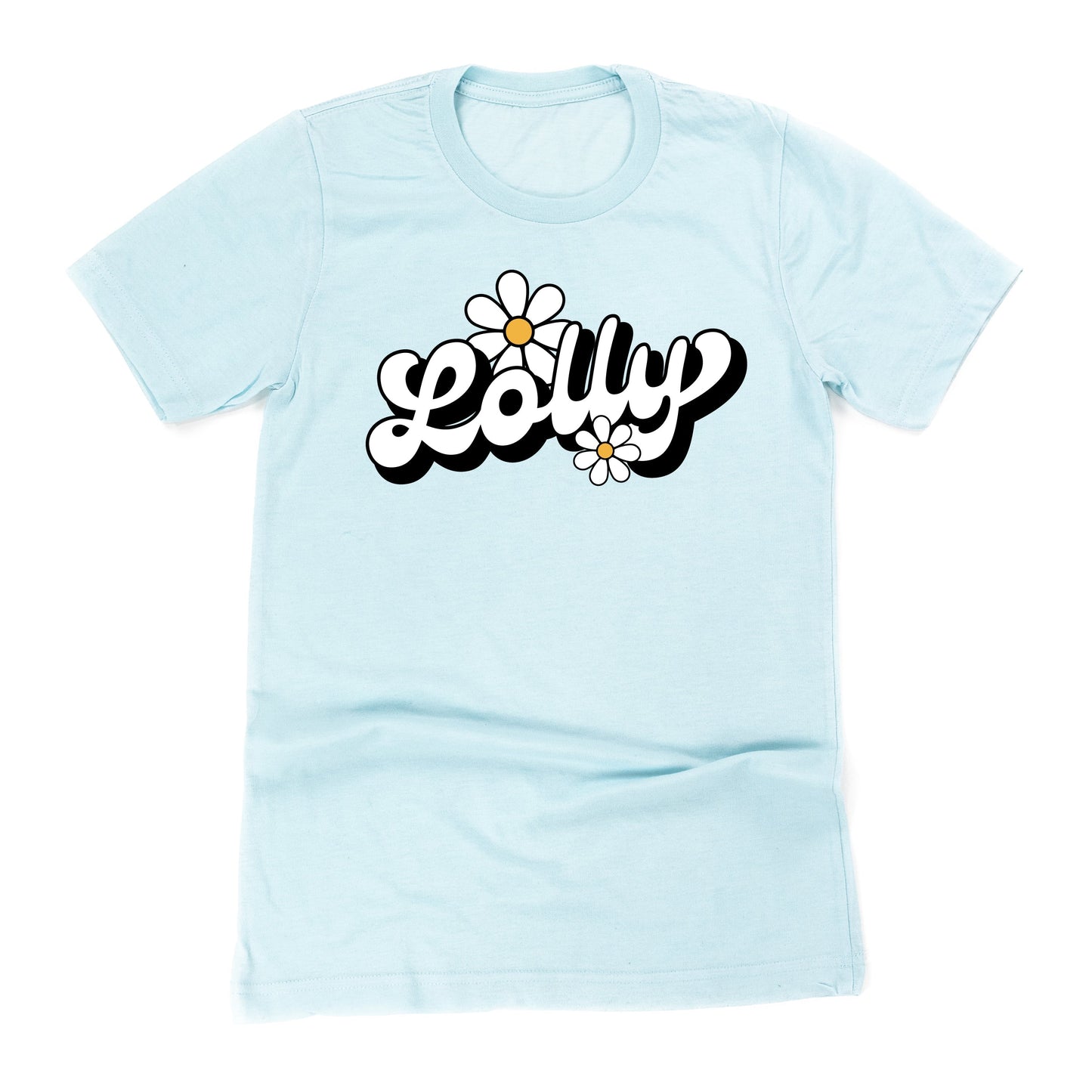 DAISY - LOLLY - w/ Full Daisy on Back - Unisex Tee