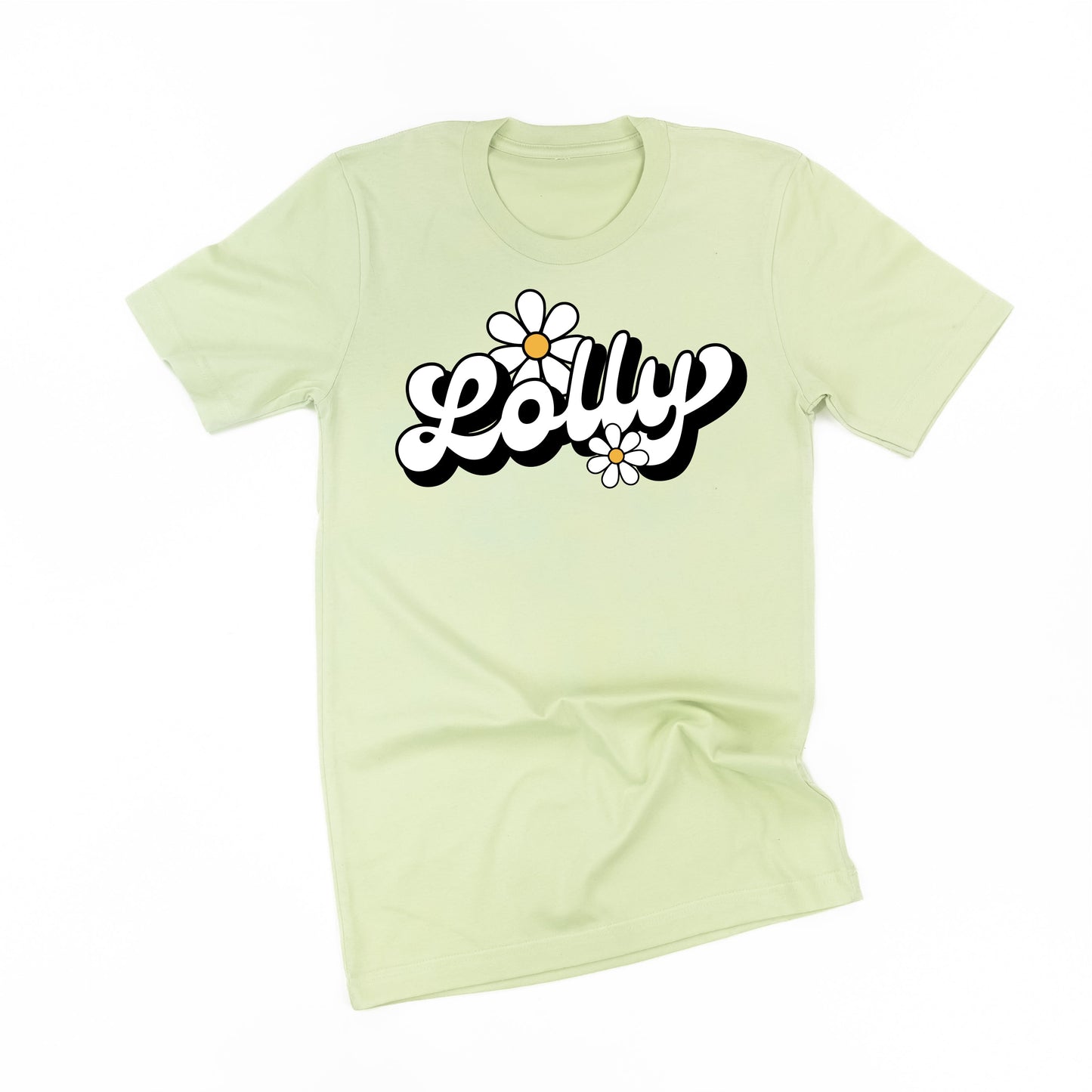 DAISY - LOLLY - w/ Full Daisy on Back - Unisex Tee