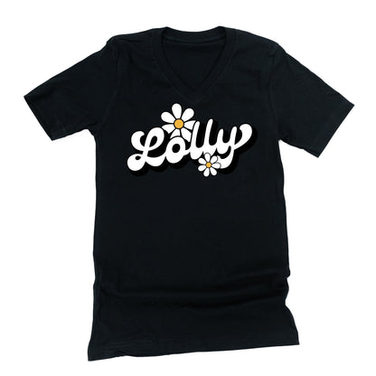 DAISY - LOLLY - w/ Full Daisy on Back - Unisex Tee