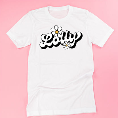 DAISY - LOLLY - w/ Full Daisy on Back - Unisex Tee