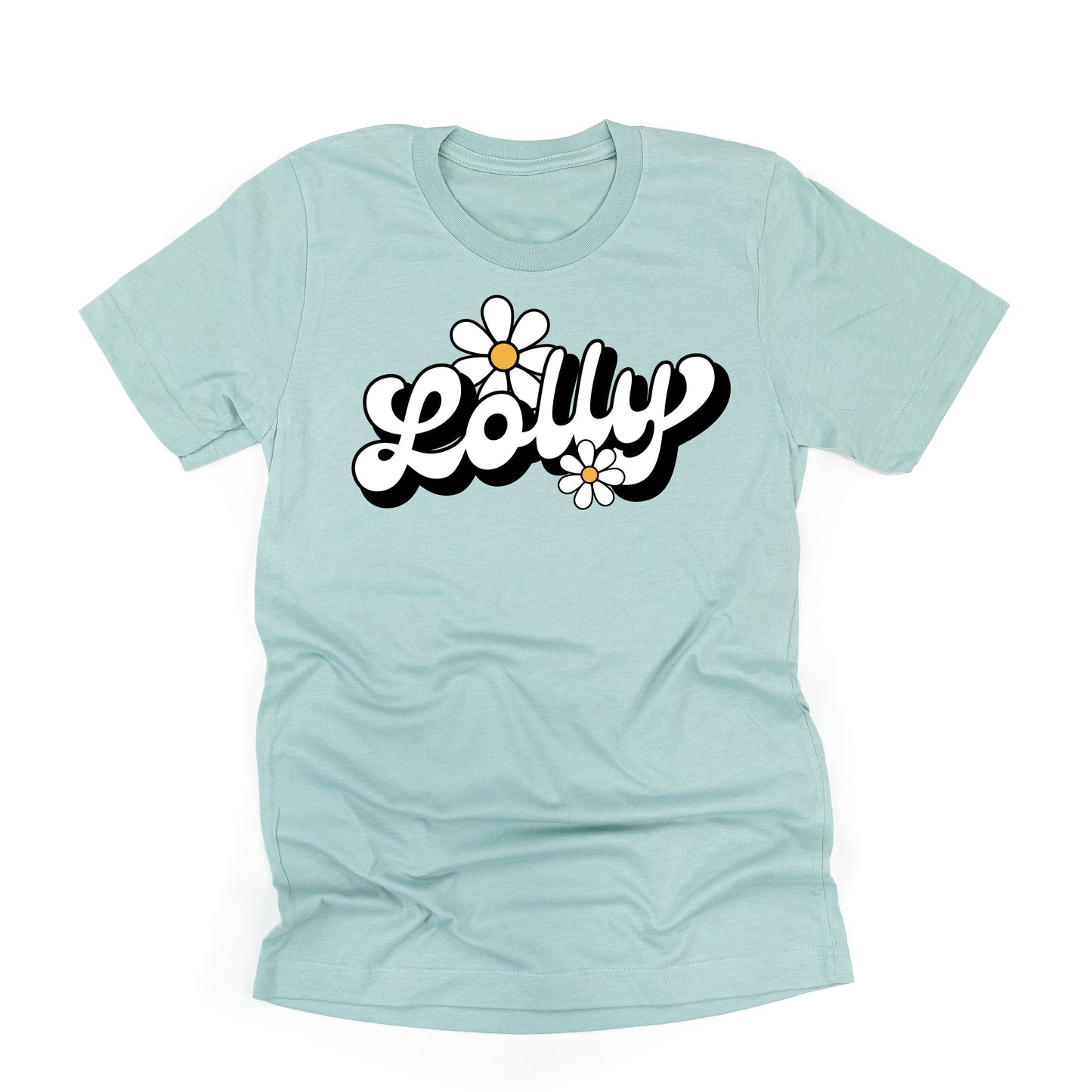 DAISY - LOLLY - w/ Full Daisy on Back - Unisex Tee