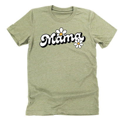 DAISY - MAMA - w/ Full Daisy on Back - Unisex Tee