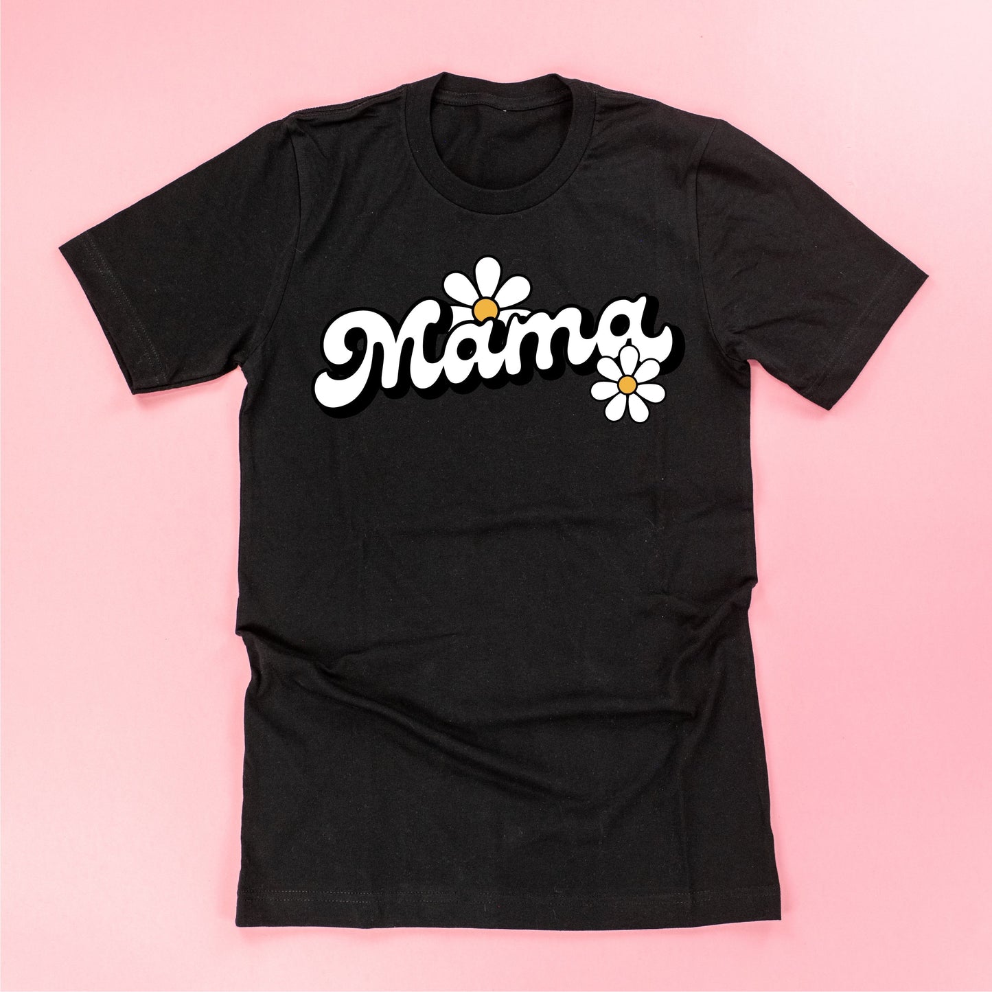 DAISY - MAMA - w/ Full Daisy on Back - Unisex Tee