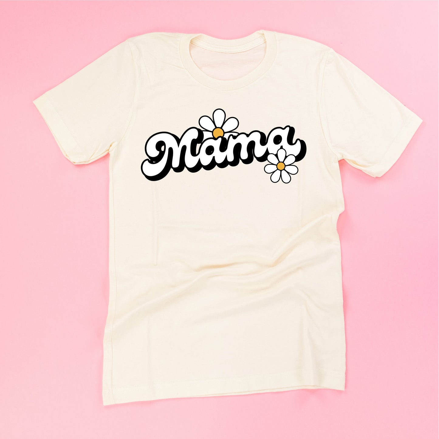 DAISY - MAMA - w/ Full Daisy on Back - Unisex Tee