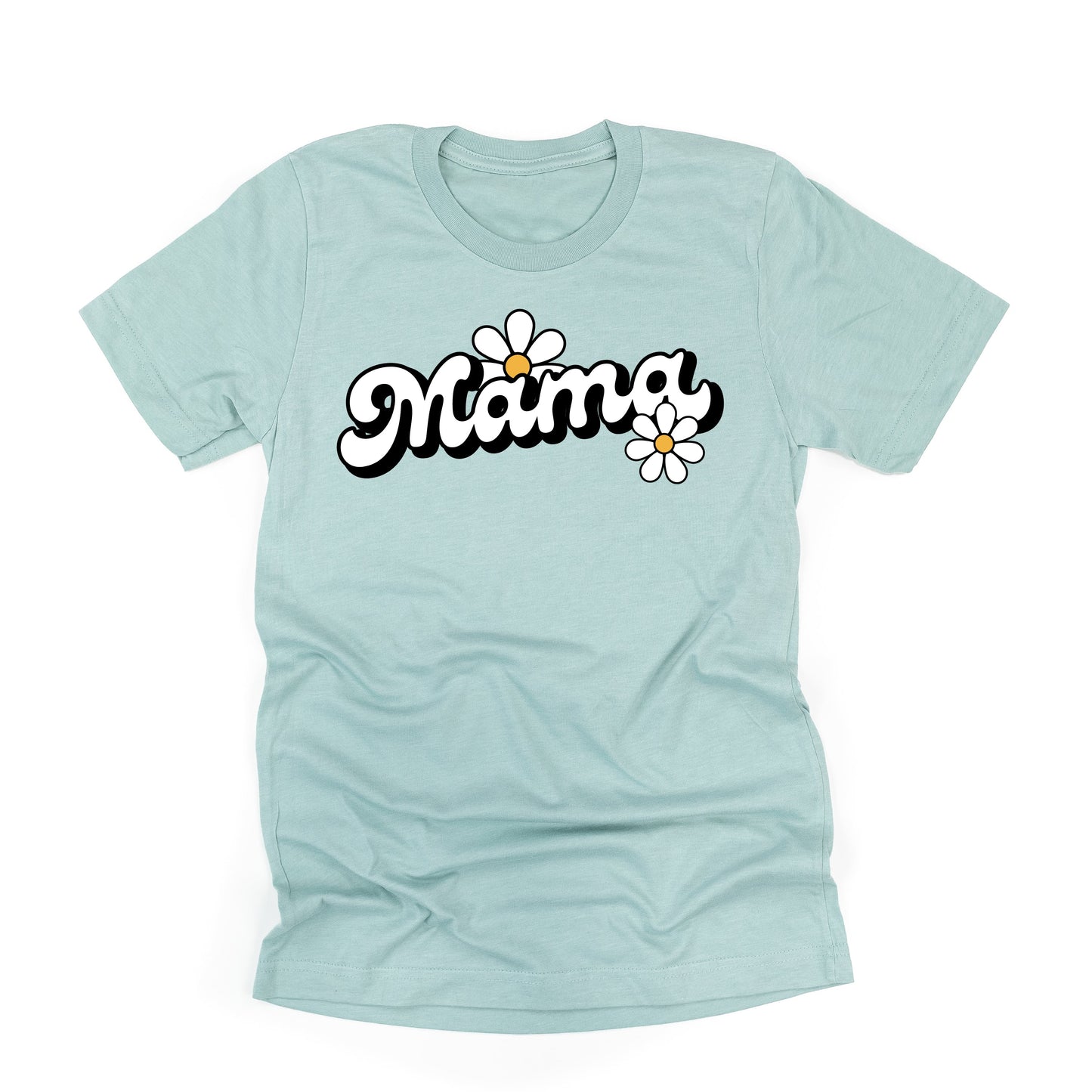 DAISY - MAMA - w/ Full Daisy on Back - Unisex Tee