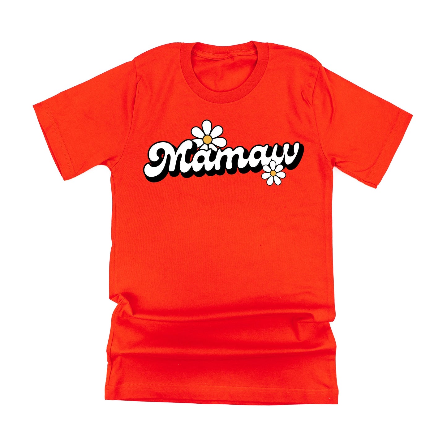 DAISY - MAMAW - w/ Full Daisy on Back - Unisex Tee