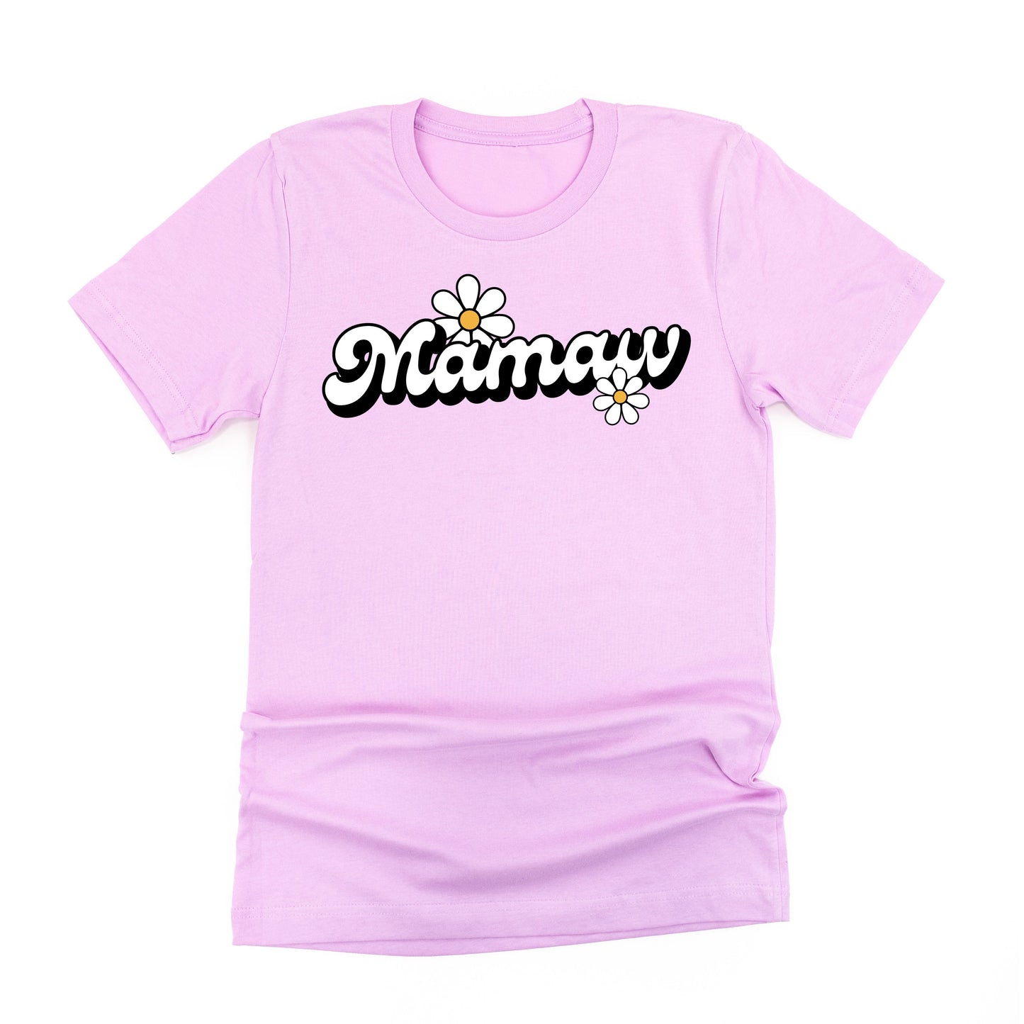 DAISY - MAMAW - w/ Full Daisy on Back - Unisex Tee