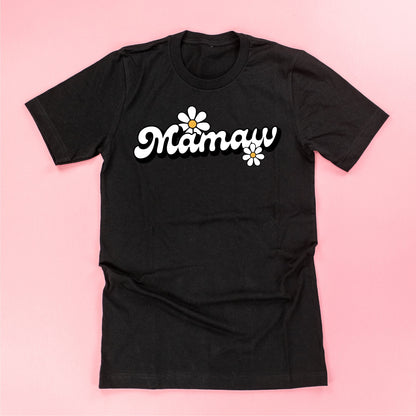 DAISY - MAMAW - w/ Full Daisy on Back - Unisex Tee