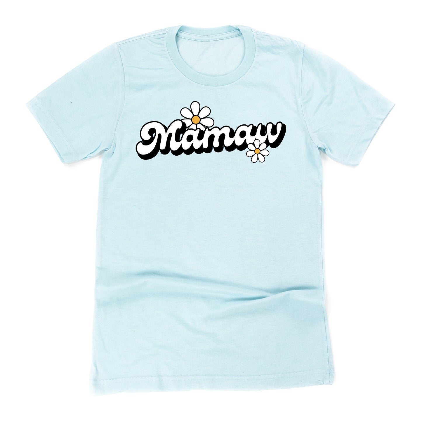 DAISY - MAMAW - w/ Full Daisy on Back - Unisex Tee