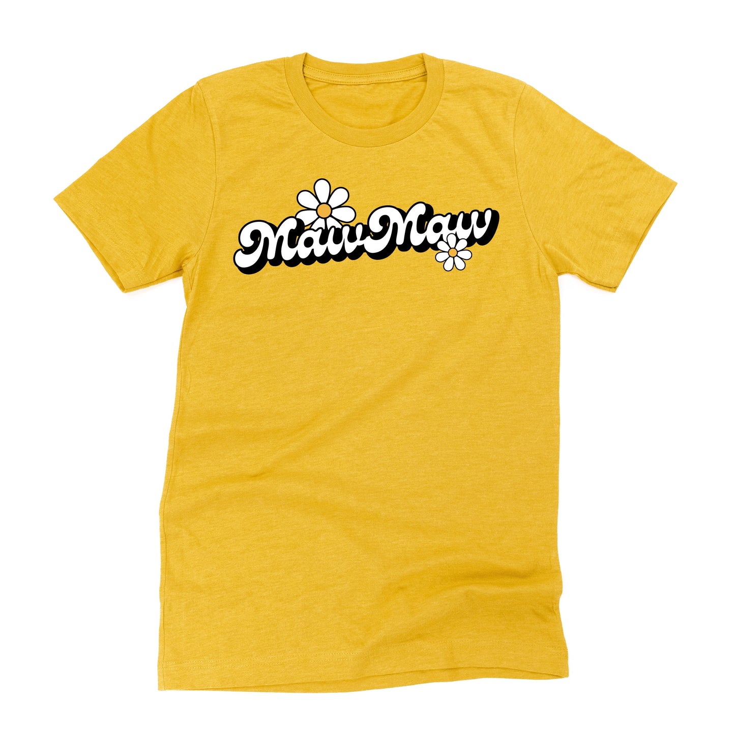 DAISY - MAWMAW (2 W's) - w/ Full Daisy on Back - Unisex Tee