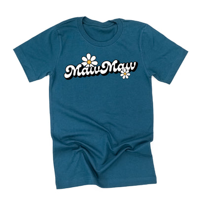 DAISY - MAWMAW (2 W's) - w/ Full Daisy on Back - Unisex Tee