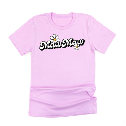 DAISY - MAWMAW (2 W's) - w/ Full Daisy on Back - Unisex Tee