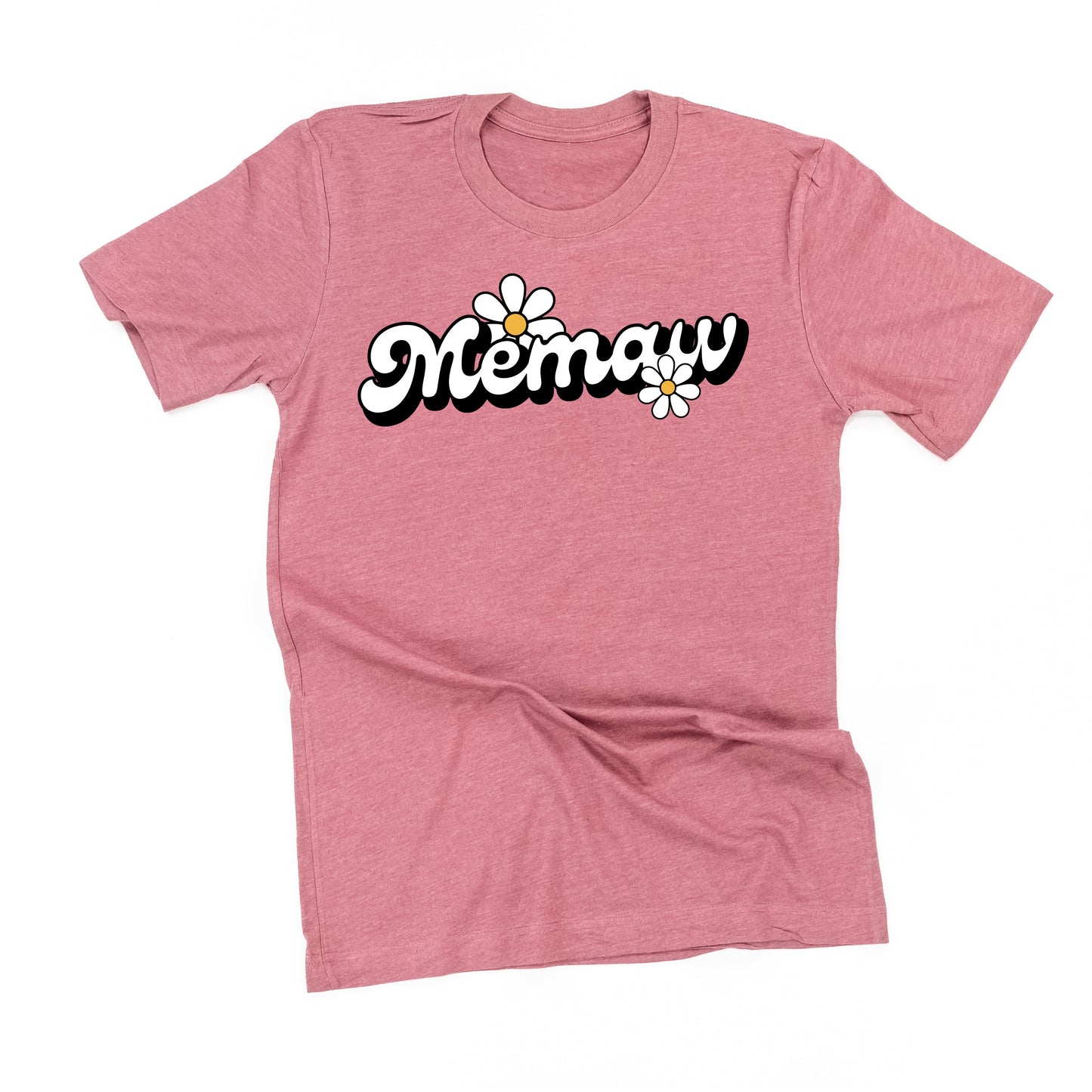 DAISY - MEMAW - w/ Full Daisy on Back - Unisex Tee