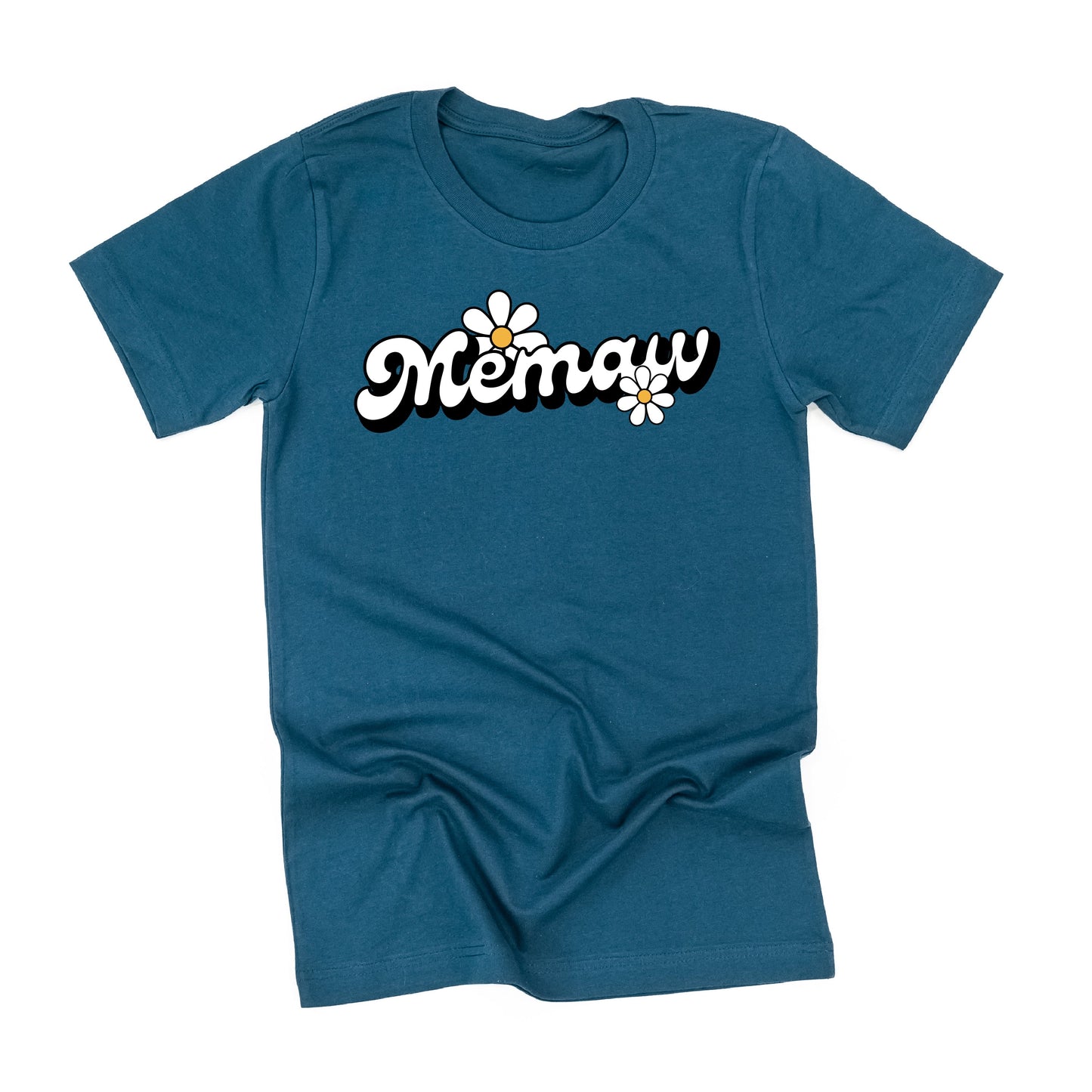 DAISY - MEMAW - w/ Full Daisy on Back - Unisex Tee