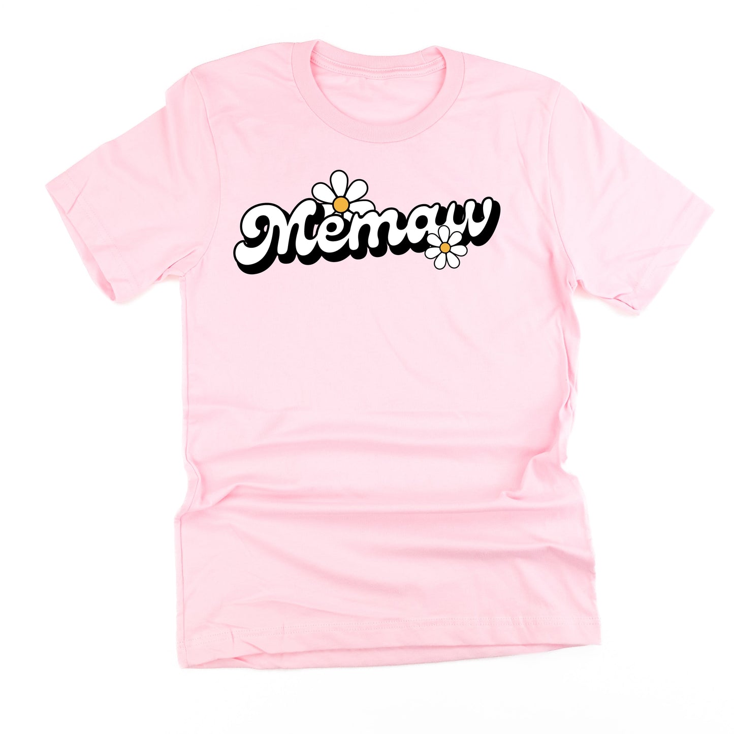 DAISY - MEMAW - w/ Full Daisy on Back - Unisex Tee