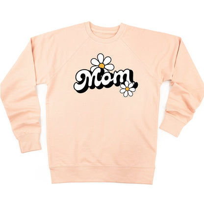 DAISY - MOM - w/ Full Daisy on Back - Lightweight Pullover Sweater