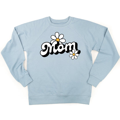 DAISY - MOM - w/ Full Daisy on Back - Lightweight Pullover Sweater