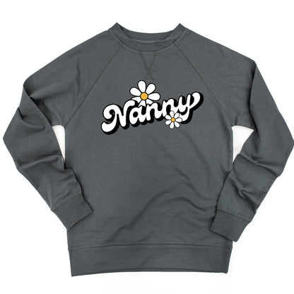 DAISY - NANNY - w/ Full Daisy on Back - Lightweight Pullover Sweater