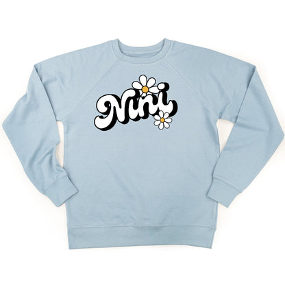 DAISY - NINI - w/ Full Daisy on Back - Lightweight Pullover Sweater