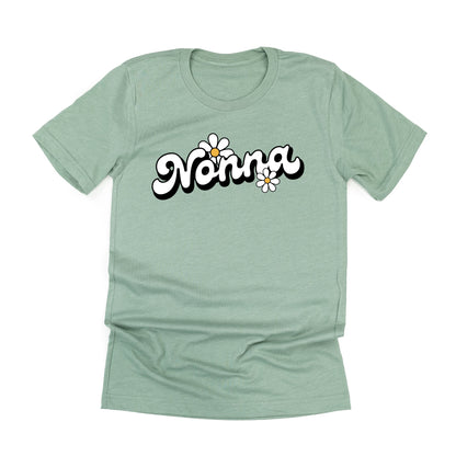 DAISY - NONNA (2 n's) - w/ Full Daisy on Back - Unisex Tee